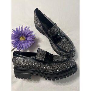 Jewel Encrusted Loafers By Lidea Size 41